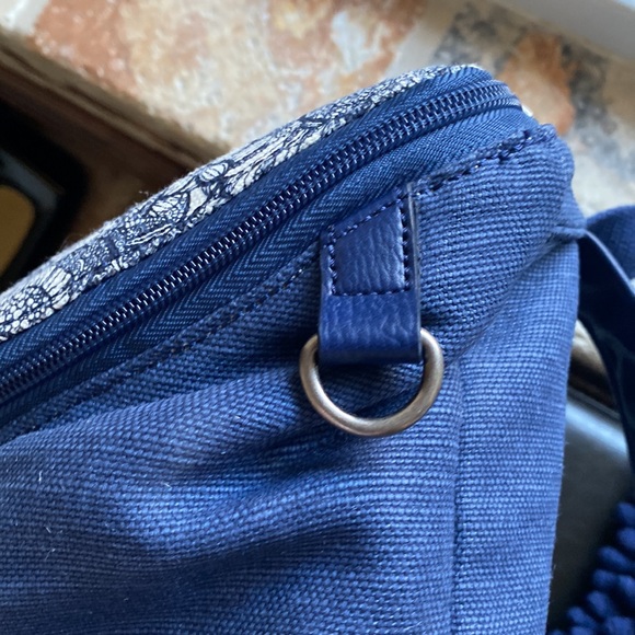 Sakroots Canvas Backpack Navy Desert Spirit - Picture 6 of 12